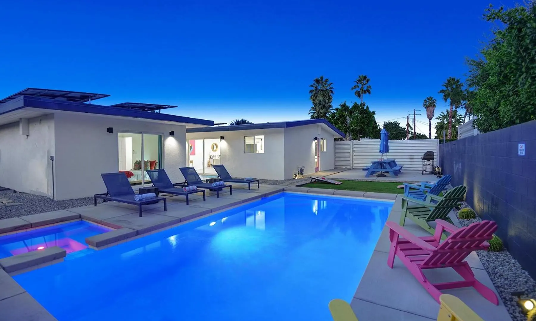 Neon Dream Villa Palm Springs